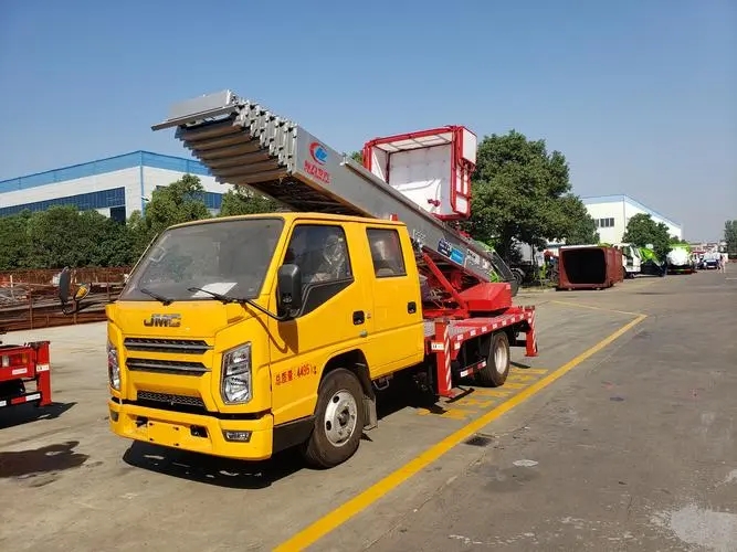 高场办事处附近云梯车出租 砂石搬运